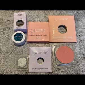 Colourpop Lot/Bundle Eyeshadows and Blush
